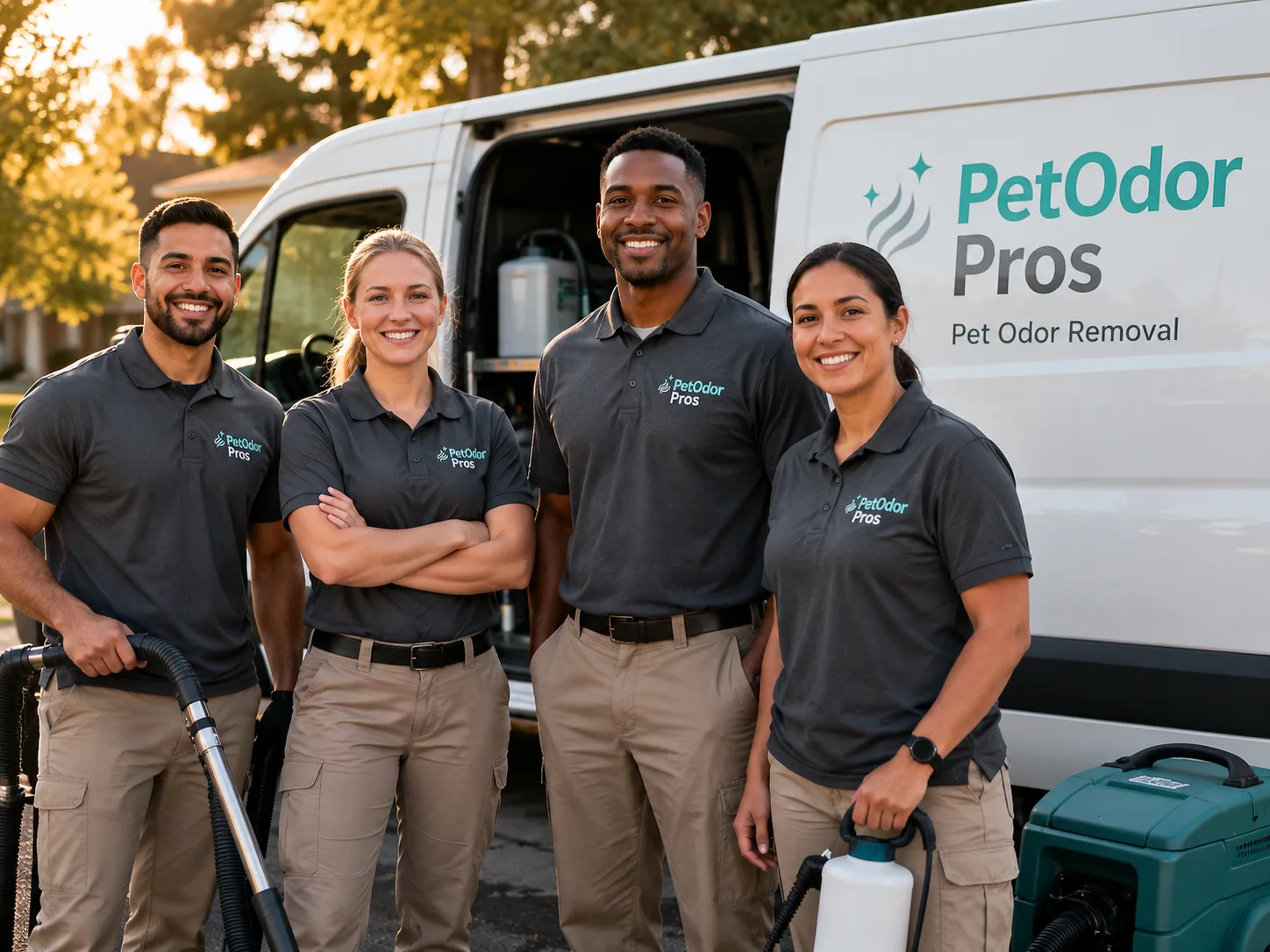 Pet Odor Removal team serving Pierce, TX